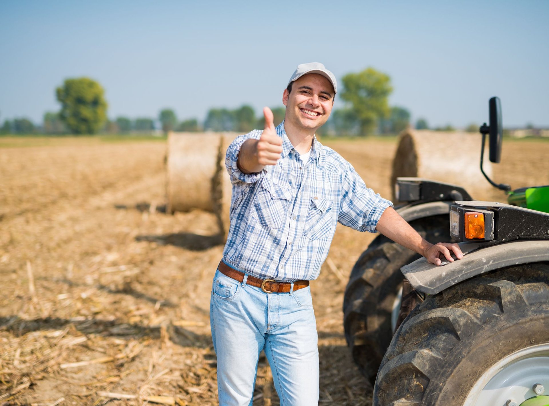 Tour de plaine après la moisson 